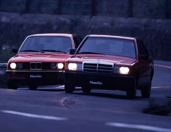 BMW 318i & Mercedes-Benz 190E JP-spec