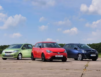 Peugeot 108, Škoda, MG