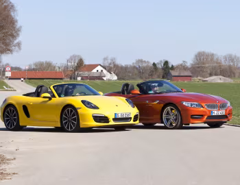 Porsche Boxster S, BMW Z4 sDrive35is Roadster