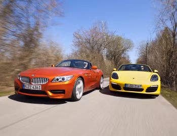Porsche Boxster S, BMW Z4 sDrive35is Roadster