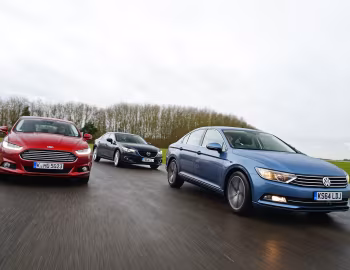 Ford Mondeo Hybrid Sedan, Mazda6 Saloon, Volkswagen Passat