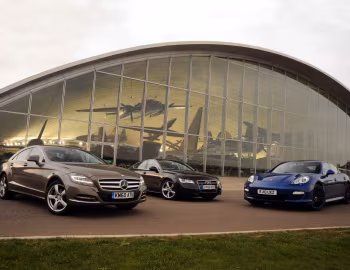 Mercedes-Benz CLS 350, Audi A7 Sportback, Porsche Panamera