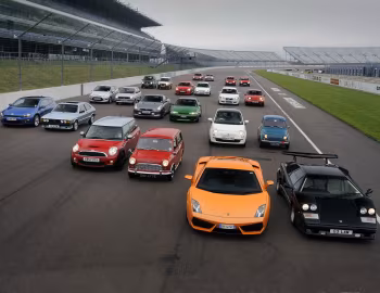 Fiat, Ford, Lamborghini, MINI, Nissan, SEAT, Volkswagen, Volvo, Mercedes-Benz, Vauxhall