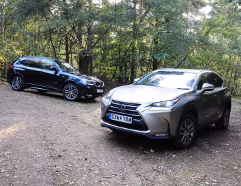 Lexus NX 300h, BMW X3
