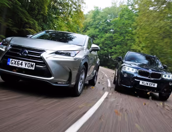 Lexus NX 300h, BMW X3