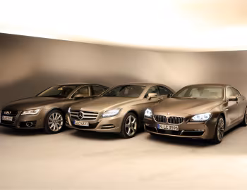 Audi A7 Sportback 3.0 TFSI quattro, Mercedes-Benz CLS 350, BMW 640i Individual Gran Coupé