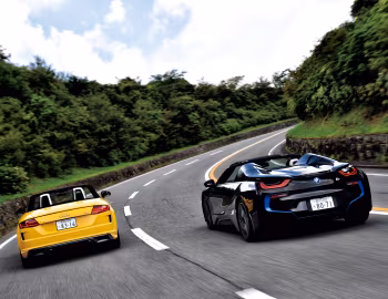 BMW i8 Roadster, Audi TT Roadster