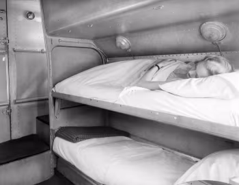 Interior Columbia Nitecoach Highway Sleeper '1933