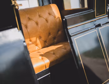 Interior 1900 Rockwell Hansom Cab