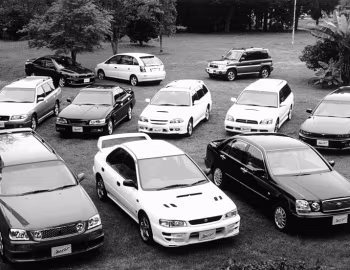 Mitsubishi, Nissan, Subaru, Toyota