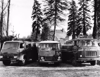 Saviem SG4, Peugeot J7, Berliet GAK