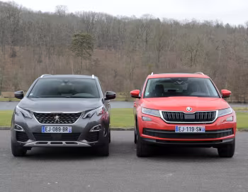 Škoda Kodiaq, Peugeot 5008