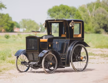 1900 Rockwell Hansom Cab