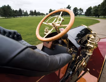 Painel frontal 1906 Pungs-Finch "Finch Limited" Touring