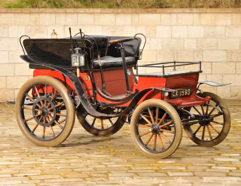 Stirling 5 HP Dos-à-dos Light Dog Cart '1901