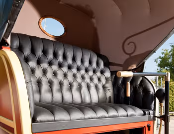 Interior Tribelhorn Electric Brougham '1905