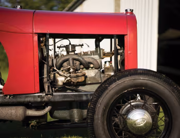 Sob o capô 1929 Worthington Model A