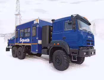 ГИРД-58498 "Берлога" с КМУ ИМ-55 на шасси Урал-4320-4972-18 "Урал М" CNG '2024–н.ч.