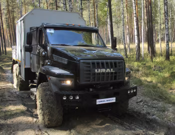 УЗСТ-483F-13 на шасси Урал-4320-6952-13 "Урал Next CNG" с КМУ АНТ 4.4-1 '2016–н.ч.