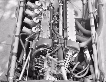 发动机舱 Vanwall VW55 '1955