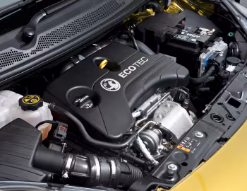 Sob o capô Vauxhall Adam Rocks Air '09.2014–06.2018