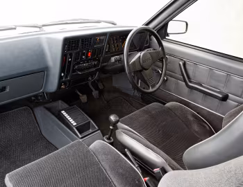 Interior Vauxhall Astra GTE '1983–84