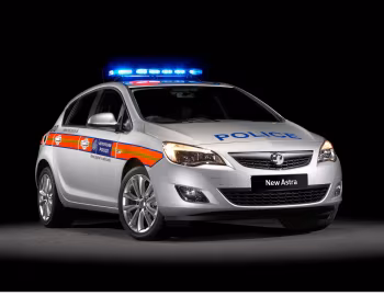 Vauxhall Astra Police '2010–12