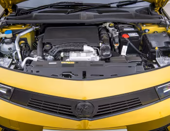 Sob o capô Vauxhall Astra Ultimate '2022–26