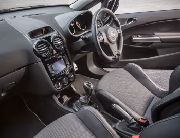Interior Vauxhall Corsa VXR "Clubsport" (D) '02–11.2014