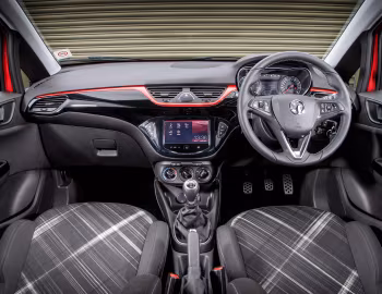Painel frontal Vauxhall Corsa "Red Edition" (E) '2015–19