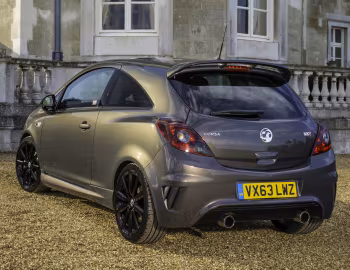 Vauxhall Corsa VXR "Clubsport" (D) '02–11.2014