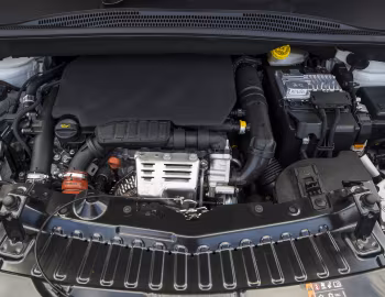 Sob o capô Vauxhall Crossland X Turbo '2017–20