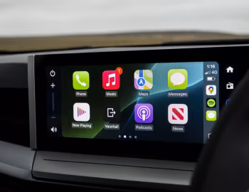 Interior Vauxhall Frontera Design Hybrid '2025–pr.