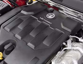 Sob o capô Vauxhall Insignia VXR '09.2009–06.2013