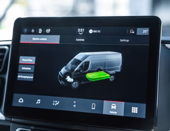 Interior Vauxhall Movano Electric Prime Van L3H2 '2024–pr.