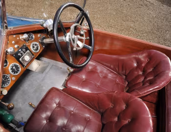 Interior Vauxhall OE-Type 30/98 Wensum Tourer '1925
