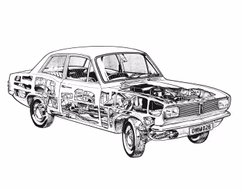 Vauxhall Viva 2-door Saloon [UK-spec] (HB) '1966–70
