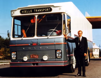Volvo B57-60 flyttebuss VBK M40 '1969–70