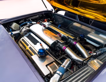 Sous la capuche Vector WX3 Roadster '1993