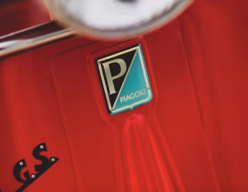 Logo Vespa 160 GS (#VSB1M005429) '1962