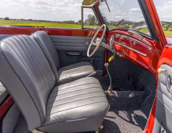 Interior 1958 Volkswagen Karmann Cabriolet