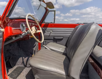 Interior 1958 Volkswagen Karmann Cabriolet