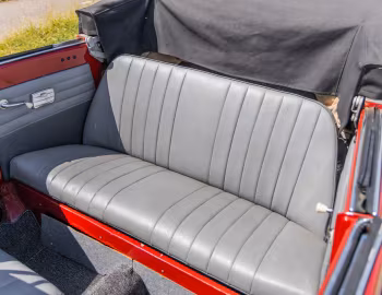 Interior 1958 Volkswagen Karmann Cabriolet