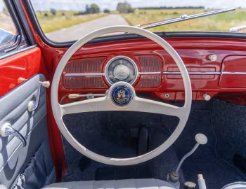 Panel frontal 1958 Volkswagen Karmann Cabriolet