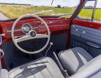 Interior 1958 Volkswagen Karmann Cabriolet