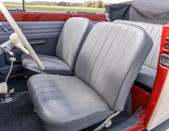 Interior 1958 Volkswagen Karmann Cabriolet