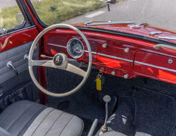 Interior 1958 Volkswagen Karmann Cabriolet