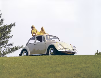 1967 Volkswagen Deluxe 2-door Sunroof Sedan [North America] (Type 1) '1966–67