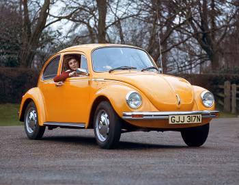 1973–77 Volkswagen Super Beetle 2-door Sedan [UK-spec] (Type 1) '1972–????