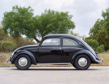 1951 Volkswagen 1100 Deluxe 2-door Sedan (Type 1) '01–12.1951